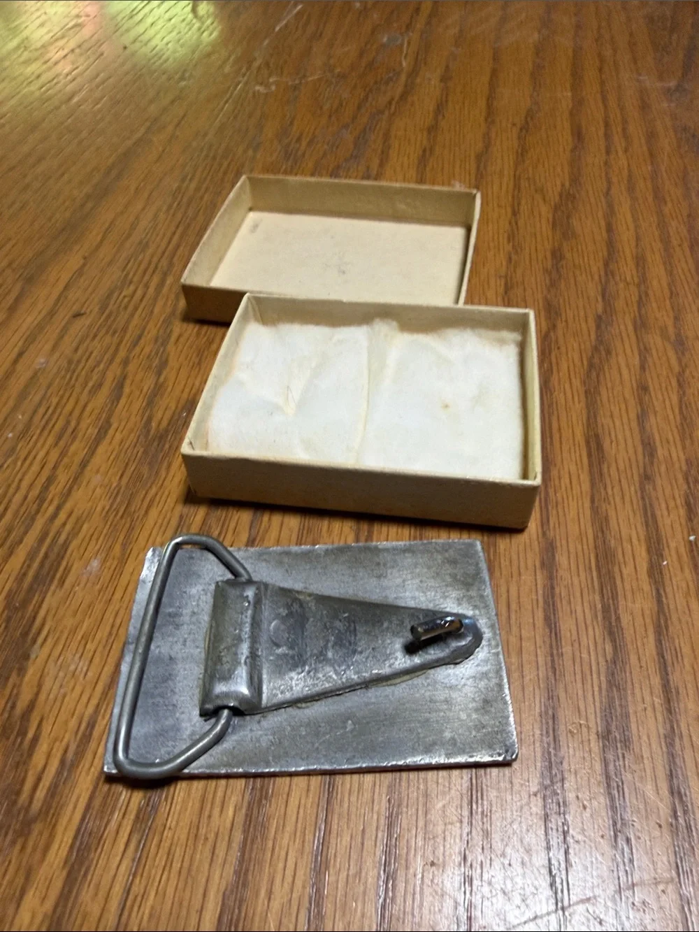 Vintage Pewter U.S. Wildlife Conservation Belt Buckle